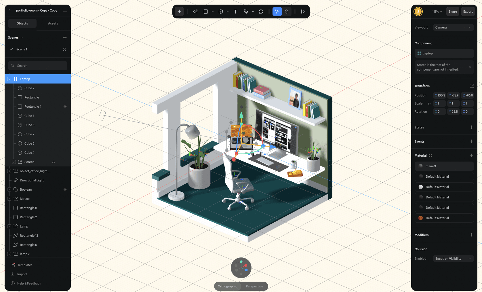 To narrate visually my transformation from architecture to product design